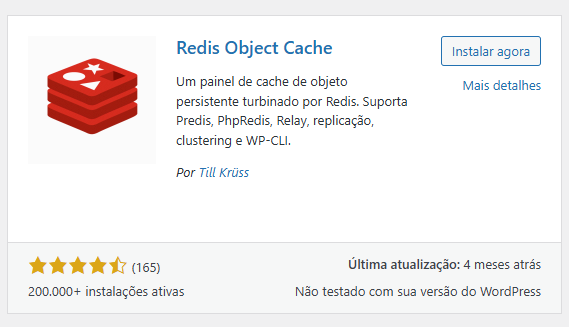 Redis Object Cache
